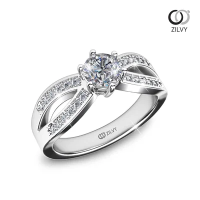 แหวนเพชรผู้หญิง รุ่น GR713 - ภาพเต็ม