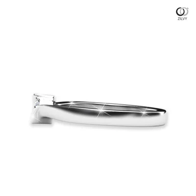 แหวนเพชรผู้หญิง รุ่น GR714 - มุมข้าง