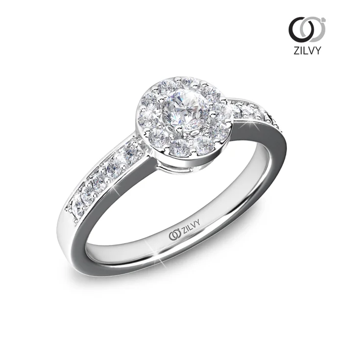 แหวนเพชร Tatiana Halo