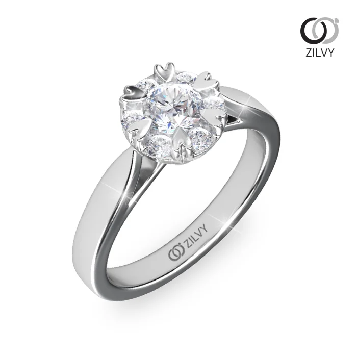 แหวนเพชร Elia Halo