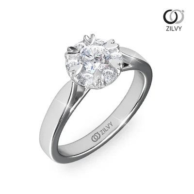 แหวนเพชรผู้หญิง รุ่น GR722 - ภาพเต็ม