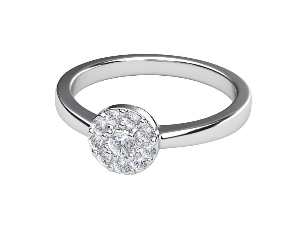 แหวนเพชร Aurora Cluster