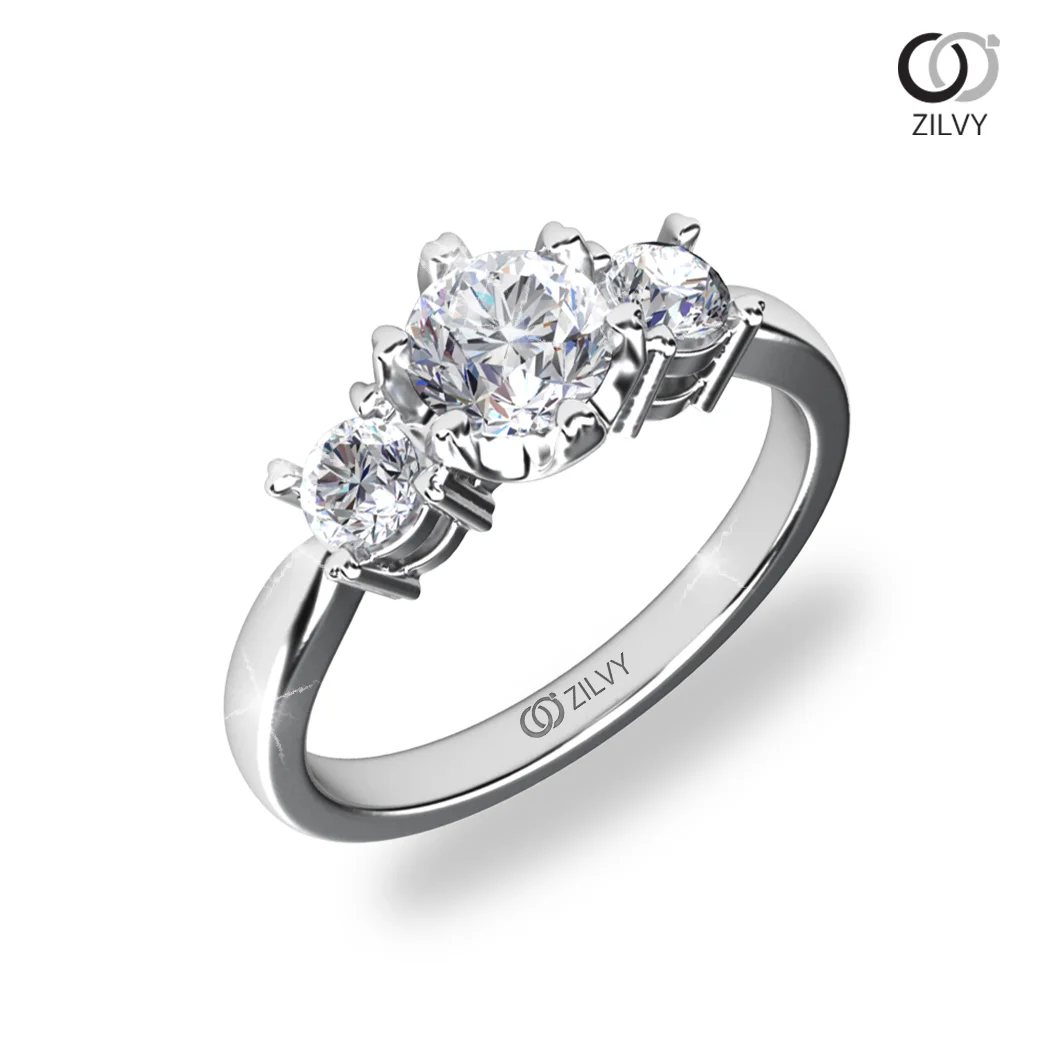 แหวนเพชร Nadine Trinity