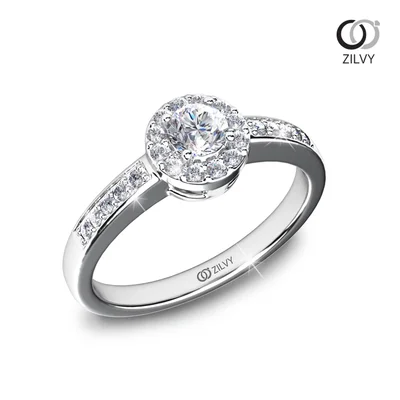 แหวนเพชรผู้หญิง รุ่น GR753 - ภาพเต็ม