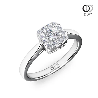 แหวนเพชรผู้หญิง รุ่น GR765 - ภาพเต็ม