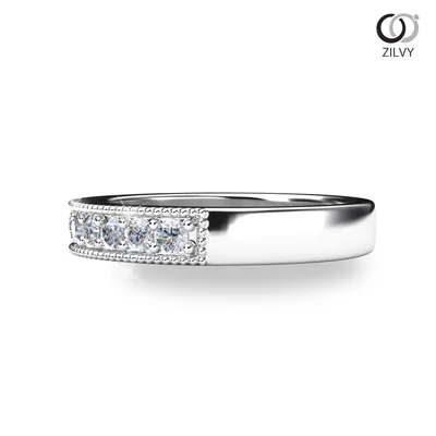 แหวนเพชรผู้หญิง รุ่น GR779 - มุมข้าง