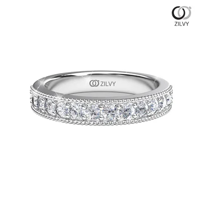 แหวนเพชรผู้หญิง รุ่น GR779 - มุมบน