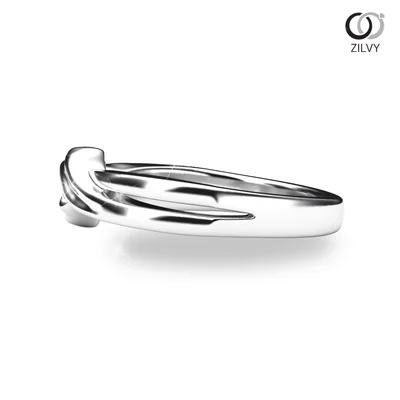 แหวนเพชรผู้หญิง รุ่น GR782 - มุมข้าง