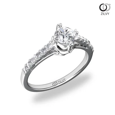 แหวนเพชรผู้หญิง รุ่น GR784 - ภาพเต็ม