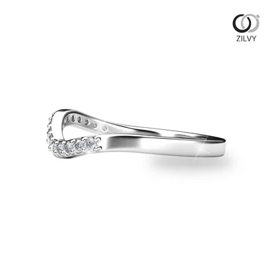 แหวนเพชรผู้หญิง รุ่น GR798 - มุมข้าง