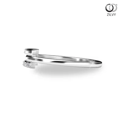 แหวนเพชรผู้หญิง รุ่น GR799 - มุมข้าง