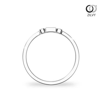 แหวนเพชรผู้หญิง รุ่น GR803 - มุมหน้า