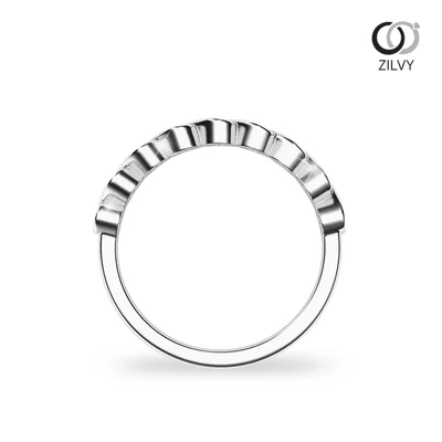 แหวนเพชรผู้หญิง รุ่น GR805 - มุมหน้า