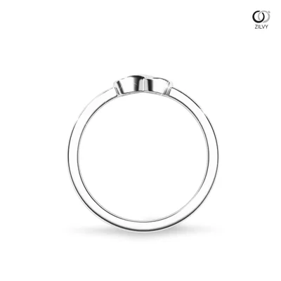 แหวนเพชรผู้หญิง รุ่น GR806 - มุมหน้า