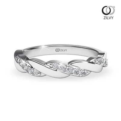 แหวนเพชรผู้หญิง รุ่น GR809 - มุมบน