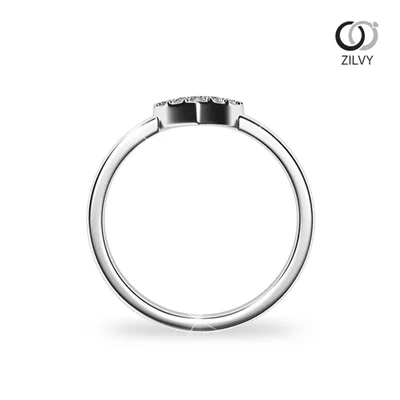 แหวนเพชรผู้หญิง รุ่น GR812 - มุมหน้า