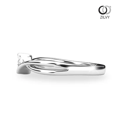 แหวนเพชรผู้หญิง รุ่น GR815 - มุมข้าง