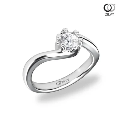 แหวนเพชรผู้หญิง รุ่น GR818 - มุมเปอร์สเปกทีฟ