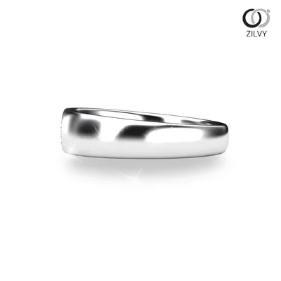 แหวนเพชรผู้หญิง รุ่น GR822 - มุมข้าง