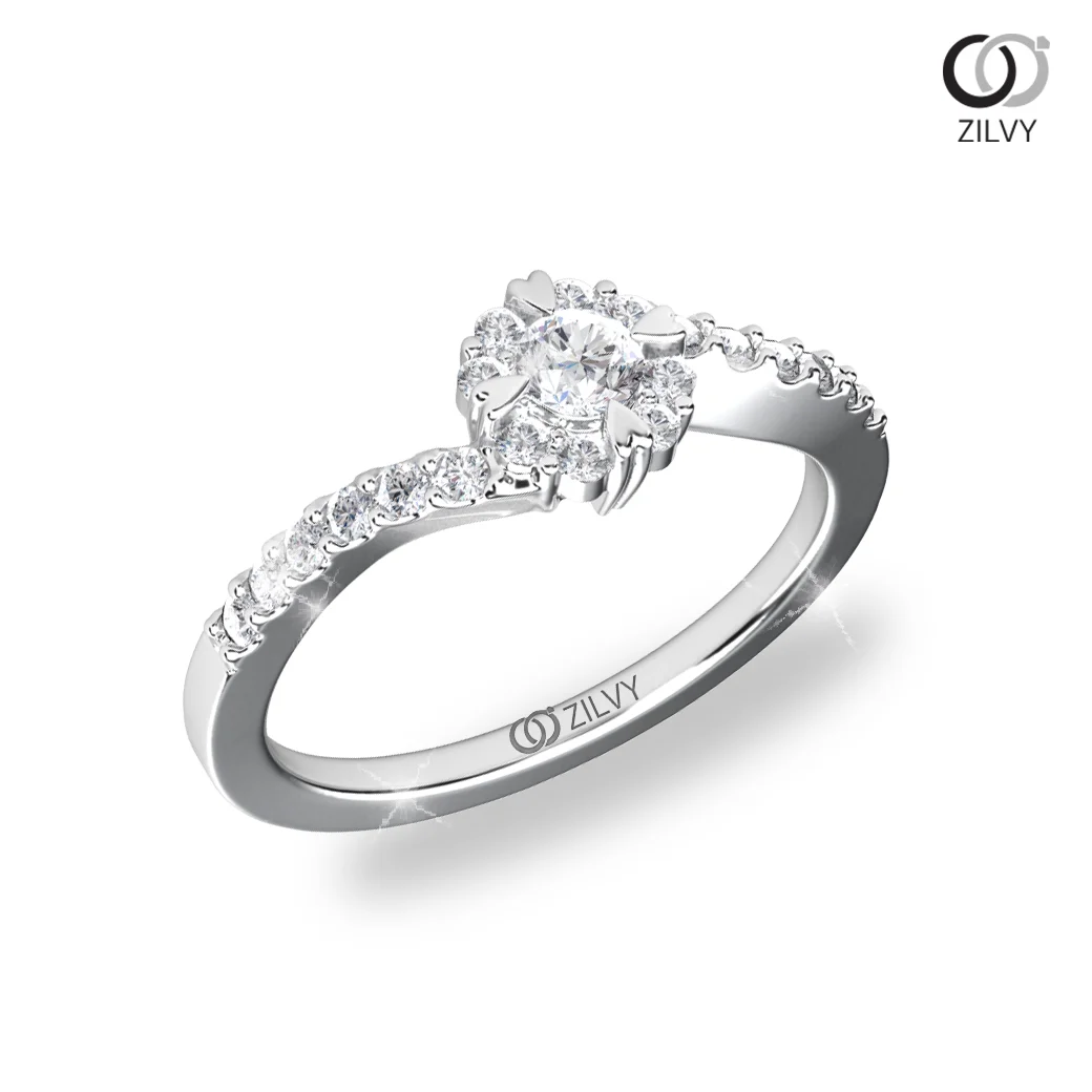 แหวนเพชร Cordelia Halo