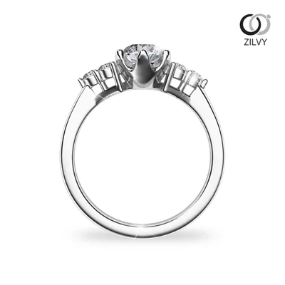 แหวนเพชรผู้หญิง รุ่น GR850 - มุมหน้า