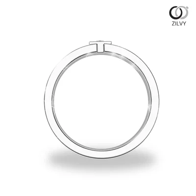 แหวนเพชรผู้หญิง รุ่น GR855 - มุมหน้า