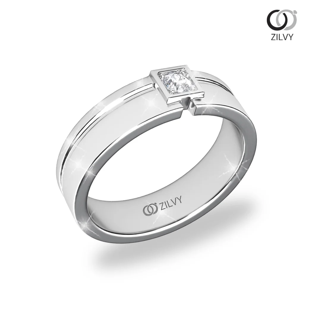 แหวนเพชร Dahlia Bezel