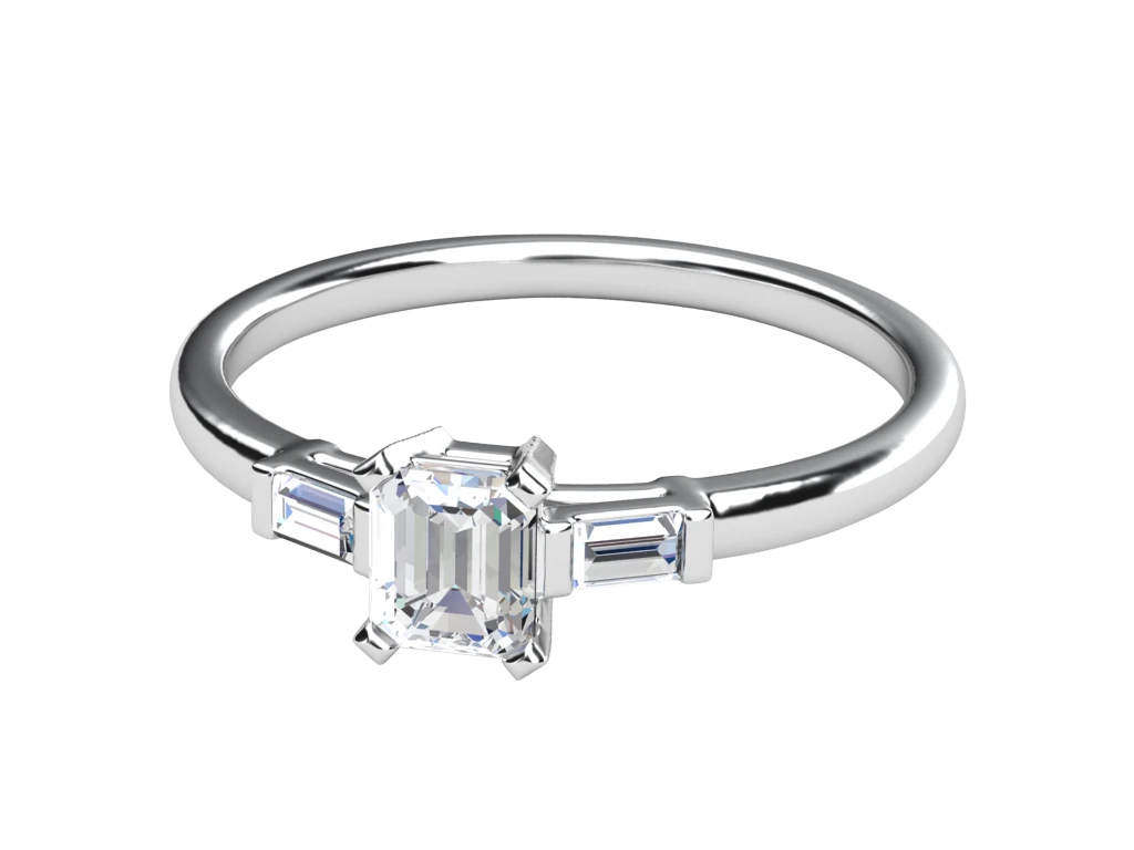 แหวนเพชร Pearl Duo