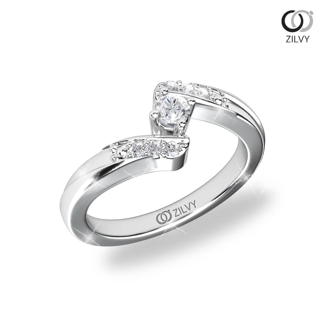 แหวนเพชร Sable Duo