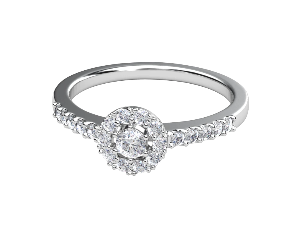 แหวนเพชร Cosette Halo