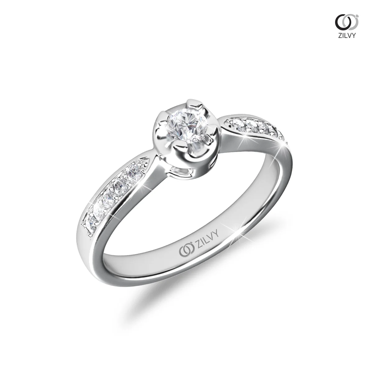 แหวนเพชร Aria Duo