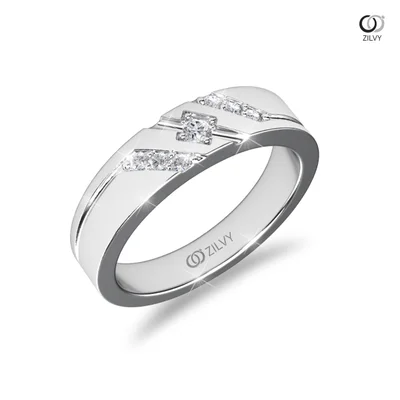 แหวนเพชรผู้หญิง รุ่น GR868 - มุมเปอร์สเปกทีฟ