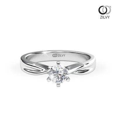 แหวนเพชรผู้หญิง รุ่น GR880 - มุมบน