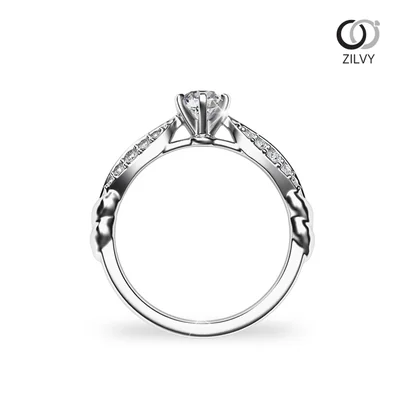 แหวนเพชรผู้หญิง รุ่น GR883 - มุมหน้า