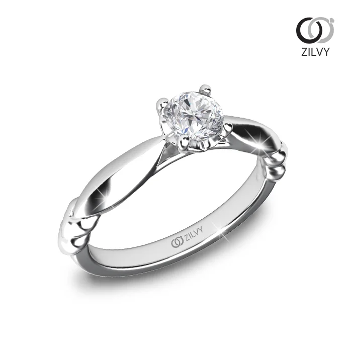 แหวนเพชร Lavande Twist