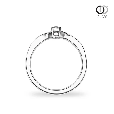 แหวนเพชรผู้หญิง รุ่น GR885 - มุมหน้า