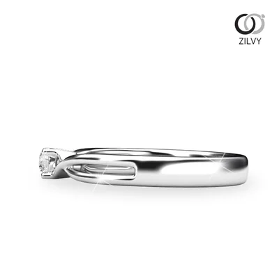 แหวนเพชรผู้หญิง รุ่น GR885 - มุมข้าง