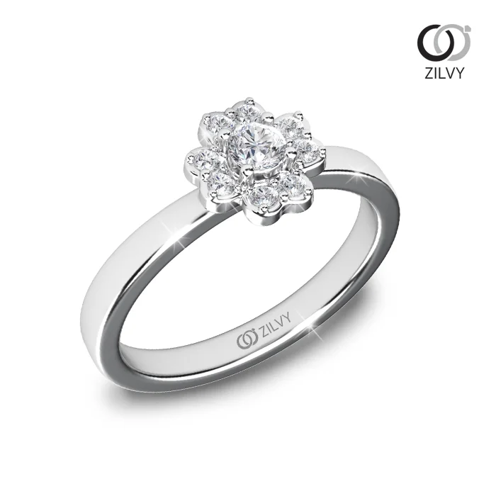 แหวนเพชร Maison Cluster