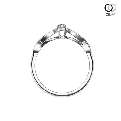 แหวนเพชรผู้หญิง รุ่น GR898 - มุมหน้า