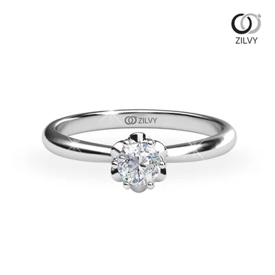 แหวนเพชรผู้หญิง รุ่น GR900 - มุมบน