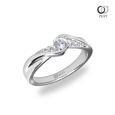 แหวนเพชรผู้หญิง รุ่น GR901 - มุมเปอร์สเปกทีฟ