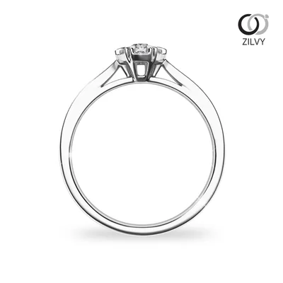 แหวนเพชรผู้หญิง รุ่น GR911 - มุมหน้า