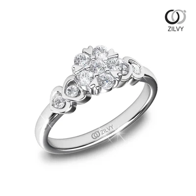 แหวนเพชรผู้หญิง รุ่น GR914 - ภาพเต็ม