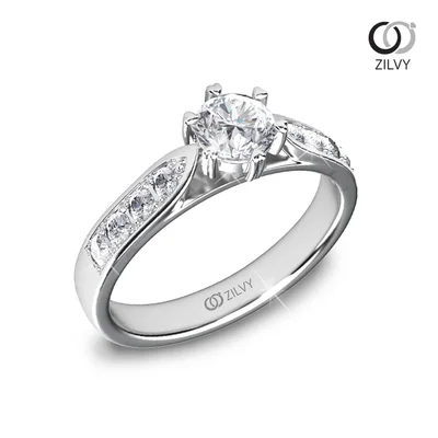 แหวนเพชรผู้หญิง รุ่น GR915 - ภาพเต็ม