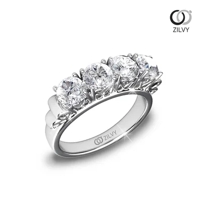 แหวนเพชรผู้หญิง รุ่น GR919 - มุมเปอร์สเปกทีฟ