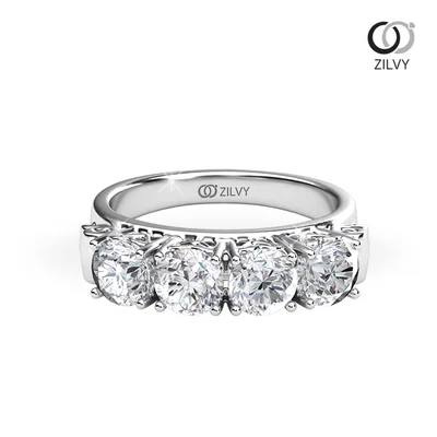 แหวนเพชรผู้หญิง รุ่น GR919 - มุมบน