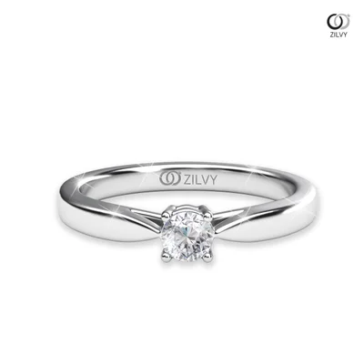 แหวนเพชรผู้หญิง รุ่น GR920 - มุมบน