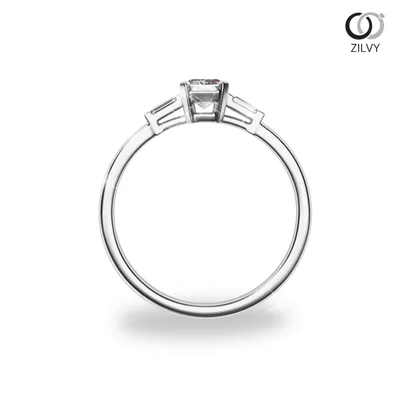 แหวนเพชรผู้หญิง รุ่น GR927 - มุมหน้า