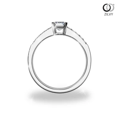 แหวนเพชรผู้หญิง รุ่น GR929 - มุมหน้า