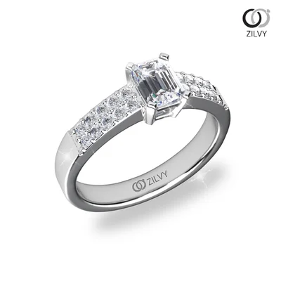 แหวนเพชรผู้หญิง รุ่น GR929 - มุมเปอร์สเปกทีฟ